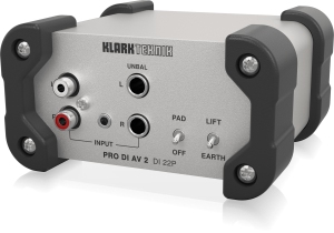 Klark Teknik DI 22P пассивный стерео директ-бокс в Тульской области